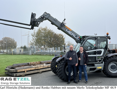 Wendiger Merlo-Teleskoplader überzeugt auch mit Tragkraft