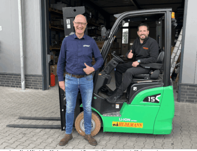 EPM setzt auf neuen Dreirad-Elektrostapler für enge Hallen