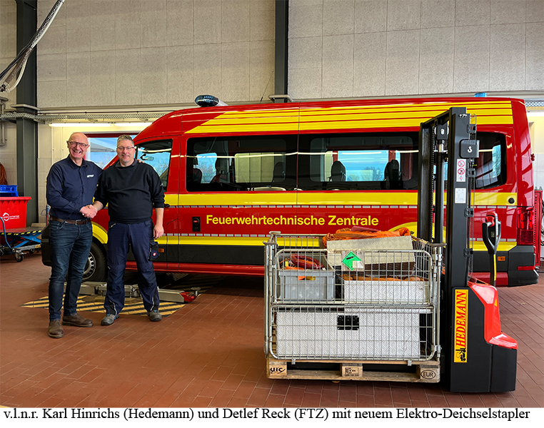 Hedemann liefert passende Lösung für die Feuerwehrtechnische Zentrale