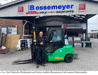 Vom Verbrenner zum Elektrostapler – mit 33 % Förderung