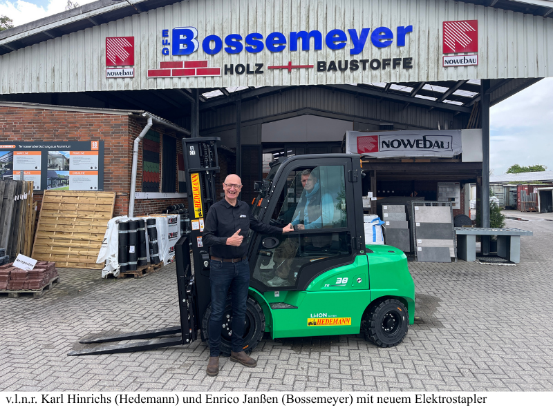 Vom Verbrenner zum Elektrostapler – mit 33 % Förderung