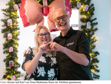 Zwei Jubiläen, ein starkes Team – 10. und 20 Jahre
