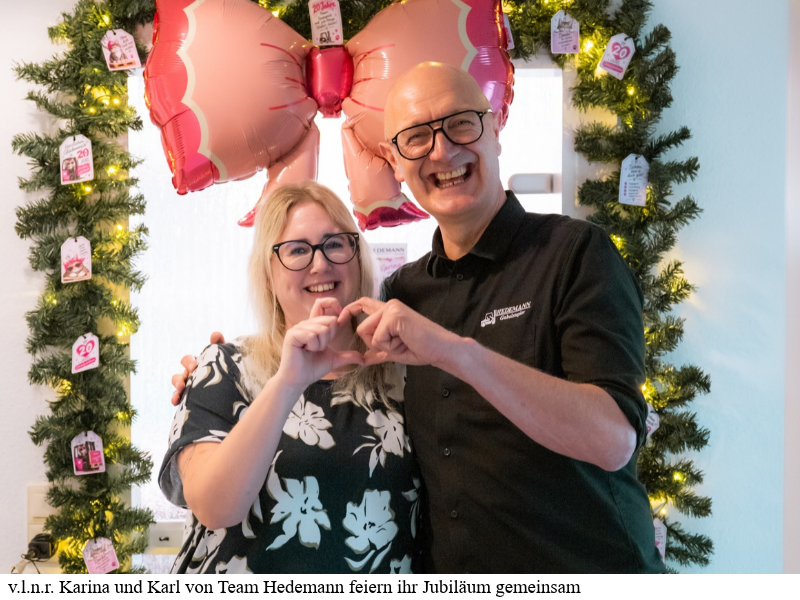 Zwei Jubiläen, ein starkes Team – 10. und 20 Jahre